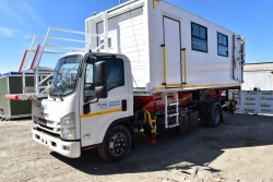 Ambulift on chassis ISUZU NPR75L-H, NPR75L-K, NPR75L-L, NPR75L-M. Mark GIRD. Type 5765N. Modification 5765N-0000011-10. Design