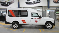 Motor vehicle modification NV210M, category M1G, made on the basis of vehicle LADA 4x4, type 21, mod. 212140