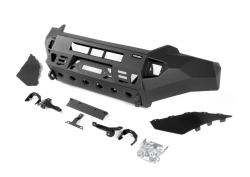 Car bumpers for TOYOTA LAND CRUISER 150 (2017-) (black) (without lights) + fixing kit