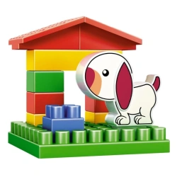 Bauer Zooblox children's educational construction toy "Dog" set in box, 12 pieces article 544