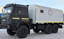 Cargo-passenger vehicle workshop, model 676211, on chassis URAL 4320-4971-80