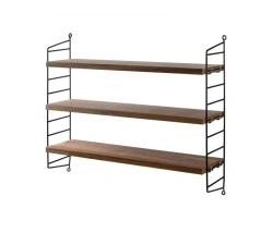 Shelves and metal shelves for household purposes, series P1
