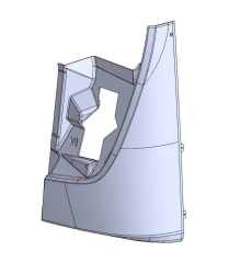 5299-401-5302530-13 SB/OR Left corner trim assembly