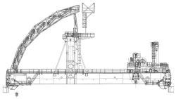 Circular overhead travelling electric crane