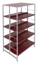Metal shelving unit 900x570x1452 mm