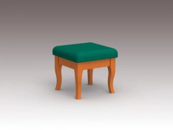Seating furniture, mainly wooden frame: Banquette