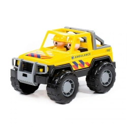 Safari Ambulance Jeep Car (NL) (in net), item 71118