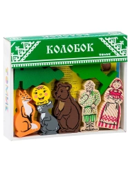 Constructor "Fairy Tales" "Kolobok" (18 pieces) Article No. 4534-2