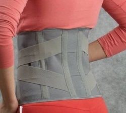 Semi-rigid fixation corset