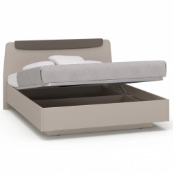 "SOHO" AR7-01.DS, Bed 1,5sp. with n/m (1400mm) Cayenne 6, d/mat.20-45kg from a set of modular furniture "SOHO".