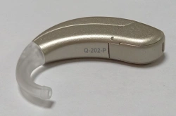 Digital programmable behind-the-ear hearing aid "Q-ton" in "Q-202-P" version