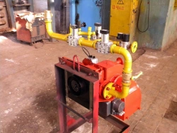Gas burner, medium pressure, block burner, GGS-B-3,5, heat generating capacity 3,5 MW