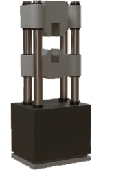 Universal servohydraulic testing machine UIM-100-XI (RUS)