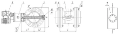 Welded regulating disc gate ZR DN 50-800 PN 1.6-12.5 MPa