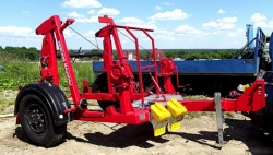 Trailer 88071T , with air suspension or spring-balanced suspension, with tyres 235/75R17.5 or 385/65R22.