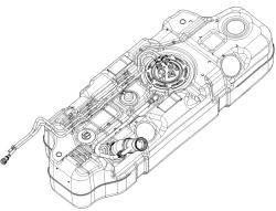 Fuel tank Business Gazelle Diesel 32212-1101006