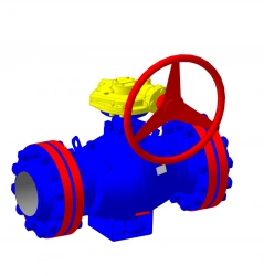 Ball valve DN200 PN16 MPa
