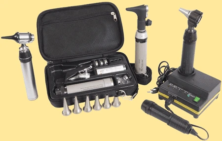 Fiber Optic Otoscope OrS-VO "Ecomed" (Set OSVp4)