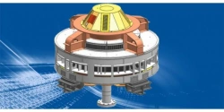 Synchronous vertical engine