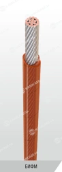 On-board wire for operation at voltage up to 250 V AC with frequency up to 6000 Hz (350 V DC) at atmospheric conditions.