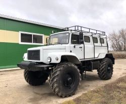 Wheeled snowmobile ZVM-39081 "Siver"