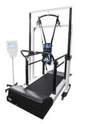Rehabilitation suspension for verticalisation of the patient "Ortorent", in variants of execution. Model "Orthorent C+ (stationa