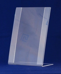 Desk stand for information placement