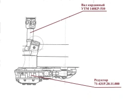 Tractor drive of tramcar