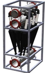 Filter station - HYDROCOLD HC-SHDM series high density multi-cyclone separator