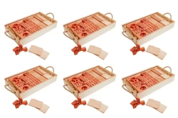 Toys Babashki Constructor "Bricks" standard, article KpS