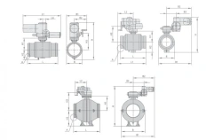 Ball valves DN to 400 PN to 16,0 MPa (160 kgf/cm2)