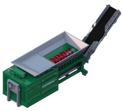 Shredder (crusher) mobile universal, model: TT-1600 U1