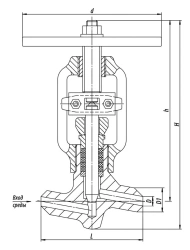 Shut-off valve (valve) 589-10-0
