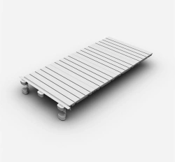 Plastic gangway 3500x1200 AR45 assembled
