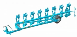 Revolving plough PO-4+1 modification PPO-8