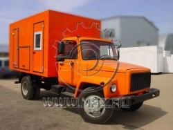 Special-purpose motor transport vehicles - Mobile workshop and laboratory vehicles (without CMU) type 47121, mod.