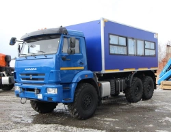 Special shift bus on KAMAZ 43118-RR chassis of ASV Type 7721T2-00 type