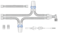 Respiratory devices for joint use with anaesthetic and resuscitation equipment, version: p