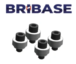 BB.VS.100.50.011 Set of four smooth clamps, height 11 mm BriBase