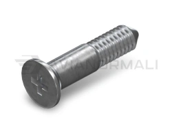 Bolts with countersunk head 90° and guide cone OST 1 31178-80