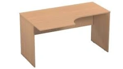 Ergonomic table 160*90*75 "Comfort" K.133 left side