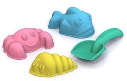 Set No. 5 "Summer" SHKODA (scoop small+3 moulds) (in net)