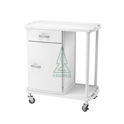 Medical polymer tiered table-cart "STMP-01-"ELAT", var. 10 GIKS.942810.102 TU