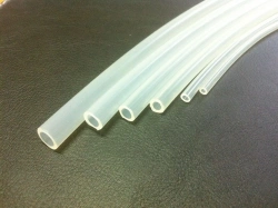 Silicone tubing for surgical drains and completion of medical devices