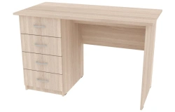 Desk with LEFT drawer (4 drawers) 1200x600x750mm (WxHxH) 405.332