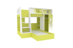Modern type 1 LD.520010.000 SP Bunk bed (White/Lime )