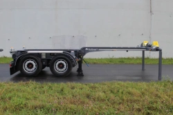 Semi-trailer-container-carrier biaxial CS-362GN