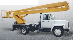 Hydraulic hoist model VS-18.04 on chassis GAZ-33086