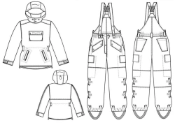 Mountain suit for employees and servicemen of special units of the Ministry of Internal Affairs of Russia