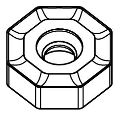 Carbide insert SN03-06-T5 M20P